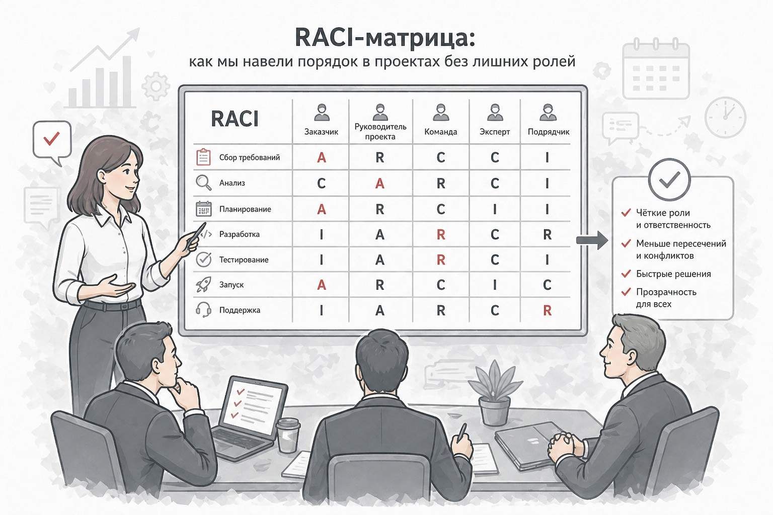 Иерархия задач project manager: движение от операционной работы к стратегическому управлению